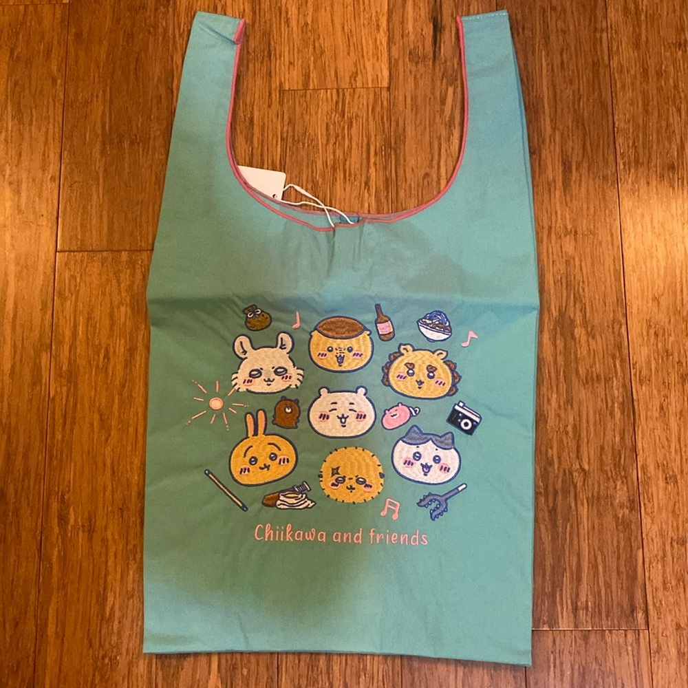 Chiikawa Chiikawa and Friends Blue Tote